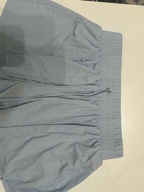 AS Revival Athletic Women's Light Blue Elastic Waist Shorts